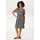 Aniston CASUAL Sommerkleid Schwarz/Weiß 48