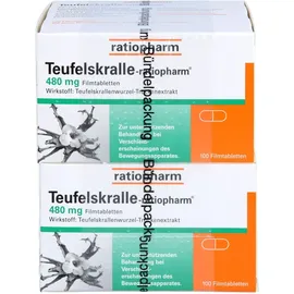 Ratiopharm Teufelskralle-ratiopharm Filmtabletten