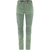 Fjällräven Damen Wanderhose Abisko Midsummer TRS W Reg Pants Jade Green-Patina Green