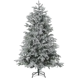 Beliani Weihnachtsbaum 210 cm Weiß