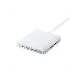 Anker Nano Ladegerät, 6-Port-Ladestation mit 130W Ausgang, 4 USB-C und 2 USB-A Ports, kompakt und stilvoll, für iPhone 16/15/14 Serie, iPad, MacBook, Pixel, Galaxy und mehr