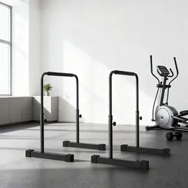 sportnow Dip Barren Bars Schwarz 80-100 cm