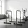 sportnow Dip Barren Bars Schwarz 80-100 cm