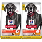 Hill's Science Plan Adult Perfect Digestion Large Breed Hundefutter trocken