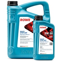 ROWE - 5 + 1 Liter HIGHTEC MULTI SYNT DPF SAE 5W-30 Motorenöl