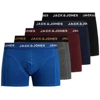 Jack & Jones Trunk 5er Pack Jacblack Friday Trunks (5-St) mit umlaufendem Markenschriftzug am Bund bunt XL