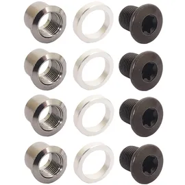 Shimano Kettenblattschrauben Schwarz