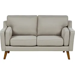 2-Sitzer Sofa beige LOKKA