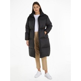 Tommy Hilfiger Steppmantel mit Label-Patch Modell 'New YORK - schwarz - M