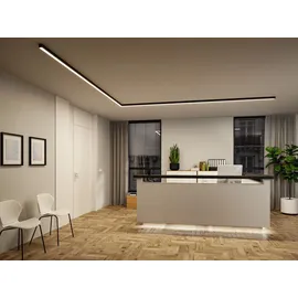 Paulmann Einspeisung für Lichtleiste Linion Power Channel 17 W Aluminium schwarz dimmbar warmweiß