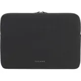 Tucano Top Notebooktasche Sleeve für MacBook Pro 14" und Laptop 13", schwarz