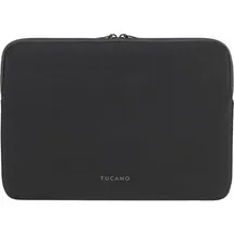 Tucano Top Notebooktasche Sleeve für MacBook Pro 14" und Laptop 13", schwarz
