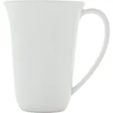 Alessi "KU", 4 Stück Mug aus weißem Porzellan, Weiß