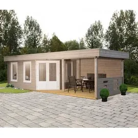 Wolff Finnhaus Maja 40-B 7,53 x 2,80 m Weiß