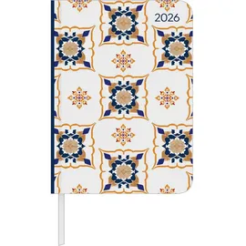 Neumann Daily Journal Oriental 2026 - Taschen-Kalender A6 - Elefant - Day By Day - 352 Seiten - Notiz-Buch - Alpha Edition