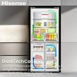 Hisense RQ5P470SAFD Multi Door (483 l, 1785 mm hoch, Schwarz)