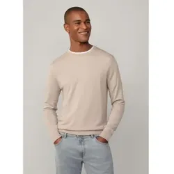 Hackett London für Herren. HM703318 Gmd beige Pullover (S), Lässig, Wolle
