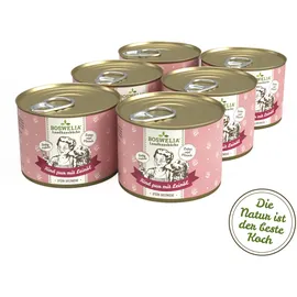 soultec petcare gmbh Rind pur mit Leinöl 6 x 200 g