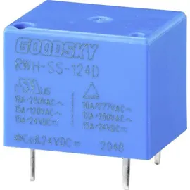 GOODSKY RWH-SS-124D Printrelais 24 V/DC 15A 1 Wechsler Tray
