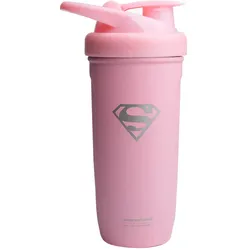 SmartShake Stainless Steel Shaker (900 ml, Supergirl)