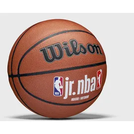Wilson Basketball, Jr. NBA Authentic, Outdoor, Tackskin Cover, Größe: 7, Braun
