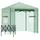 Outsunny Gewächshaus Stahl Dunkelgrün PE 1 mm 3,2 m2