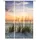 Home fashion Evening Schiebegardine 60 x 245 cm natur 3 St.
