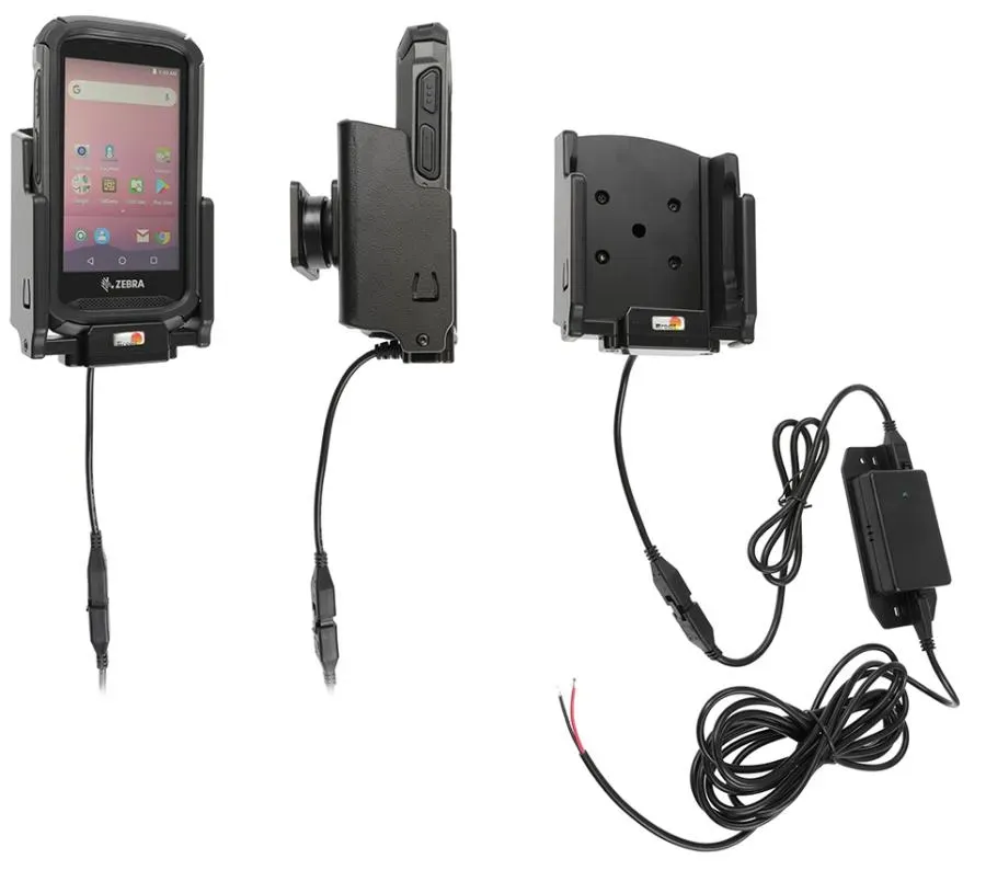 Brodit 713151, Handy/Smartphone, Aktive Halterung, Auto/Innenbereich, Schwarz