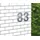 BASI 7300-0004 HN 150-4 Hausnummer 4 Edelstahl Haus Nummer Vier