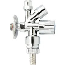 stabilo-sanitär Kombi-Eckventil Ø 3/8 x 10 mm x 3/4 Zoll