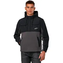 Alpinestars Juncture Hybrid Jacket Herren Sportlicher Jacke Outdoorjacke für Männer Schwarz/Metallgrau XL