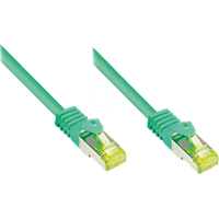 Good Connections RNS Patchkabel, Cat6a/Cat7, S/FTP, RJ-45/RJ-45, 40m grün,