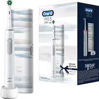 Oral-B Pro 3 3500 weiß + Reiseetui streifen Design Edition