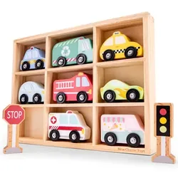 New Classic Toys Spielzeugautos inkl. Holzbox