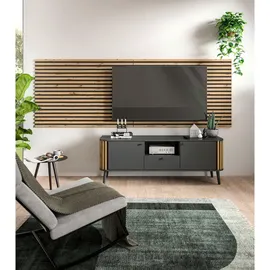 MID.YOU Akustikpaneel Silence Eiche Artisan 2 St. 120 x 40 x 2 cm