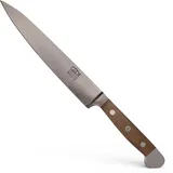 Güde Solingen - Filiermesser geschmiedet, 18 cm, Walnussholz, ALPHA WALNUSS, Doppelkropf, Handmade Germany