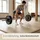 Eyepower Fitnessmatte 4er Set - 63x63cm Bodenschutzmatte Gym Matte Puzzlematte