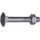 N/H Torbandschraube DIN 603 M12 x 30 mm 50 Stück