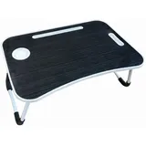 Laptoptisch Notebooktisch Tablett Tablethalter klappbar P-4462 schwarz