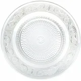 Villa D'Este Home Tivoli Imperial Platte 29 cm lila/transparent/weiß 3er Set