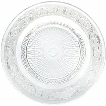 Villa D'Este Home Tivoli Imperial Platte 29 cm lila/transparent/weiß 3er Set