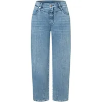 MAC Bobbie Jeans Barrel in Mittelblau-D42