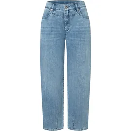 MAC Bobbie Jeans Barrel in Mittelblau-D42