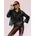 L Shirtjacke Schwarz 40