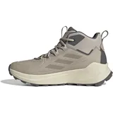 Adidas Herren Terrex Trailmaker 2 Mid Leather Hiking Shoes Wanderschuhe, Wonder beige/Wonder beige/Charcoal