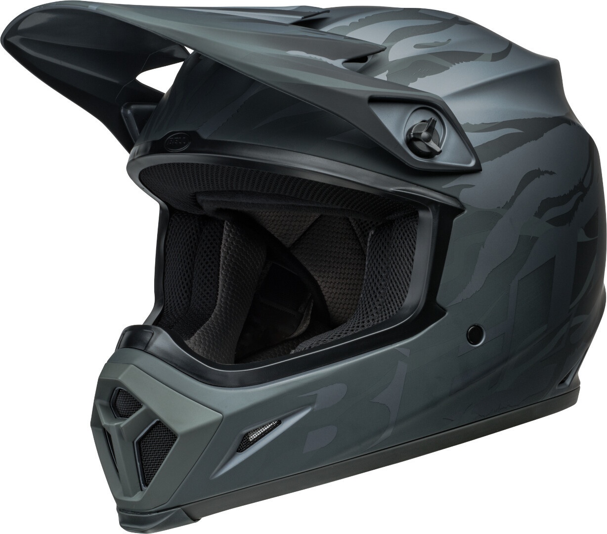 Bell MX-9 MIPS Decay Motorcross Helm, zwart, L