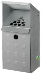 VAR Wandascher WH 41, Aluminium, eloxiert