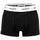 Lacoste Boxershorts Cotton Stretch Schwarz S 3er Pack