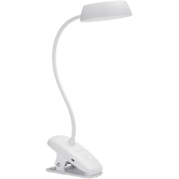 Philips Donutclip DSK201 PT 8719514396890 USB-Leuchte, LED-Klemmleuchte LED Tischleuchte 2,3W, dimbar, Weiß