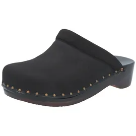 Berkemann Soft-Toeffler Unisex-Erwachsene Clogs, Schwarz (Schwarz), 38